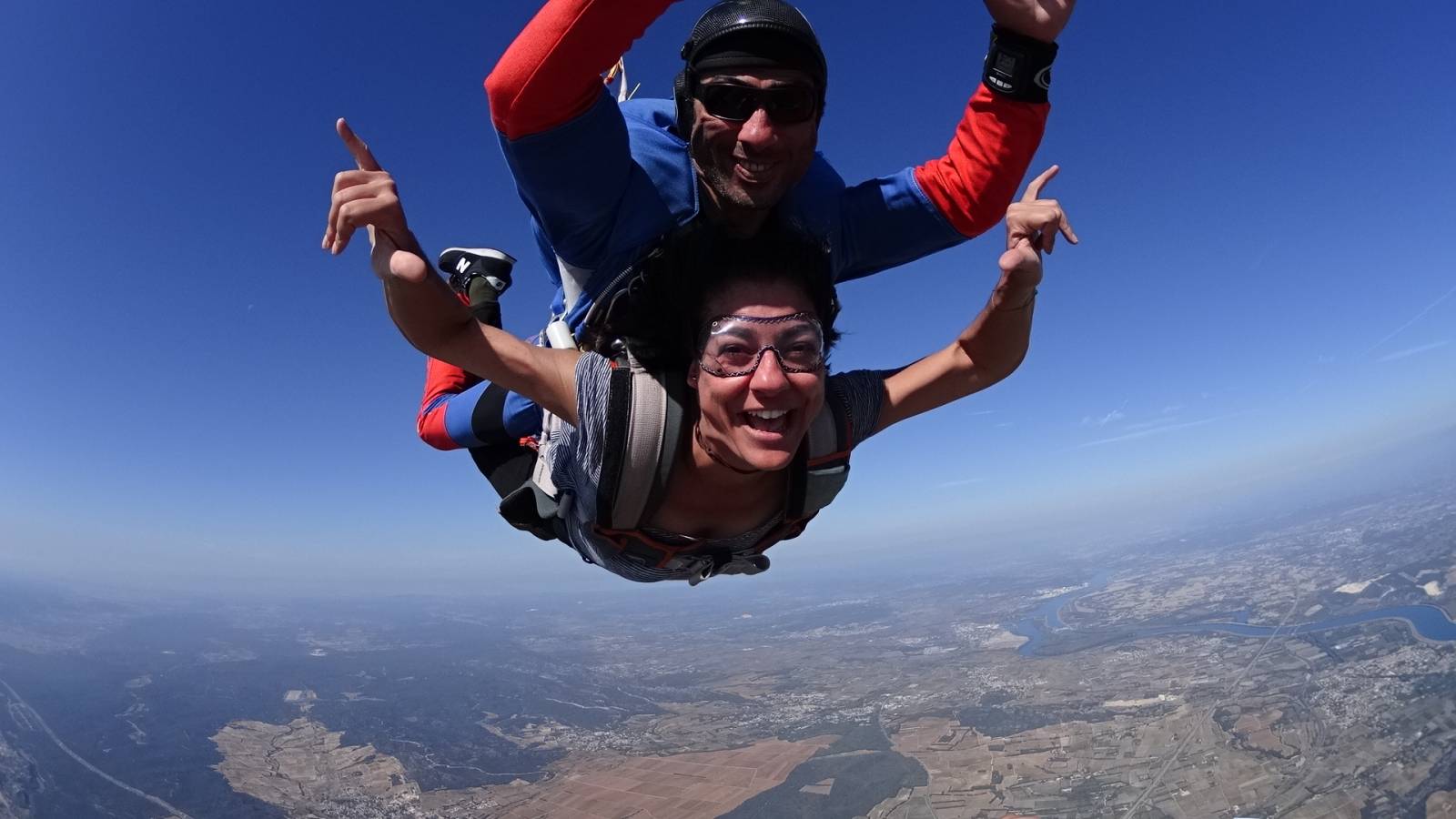 Déroulement de votre bapteme de parachutisme avec notre école de chute libre.