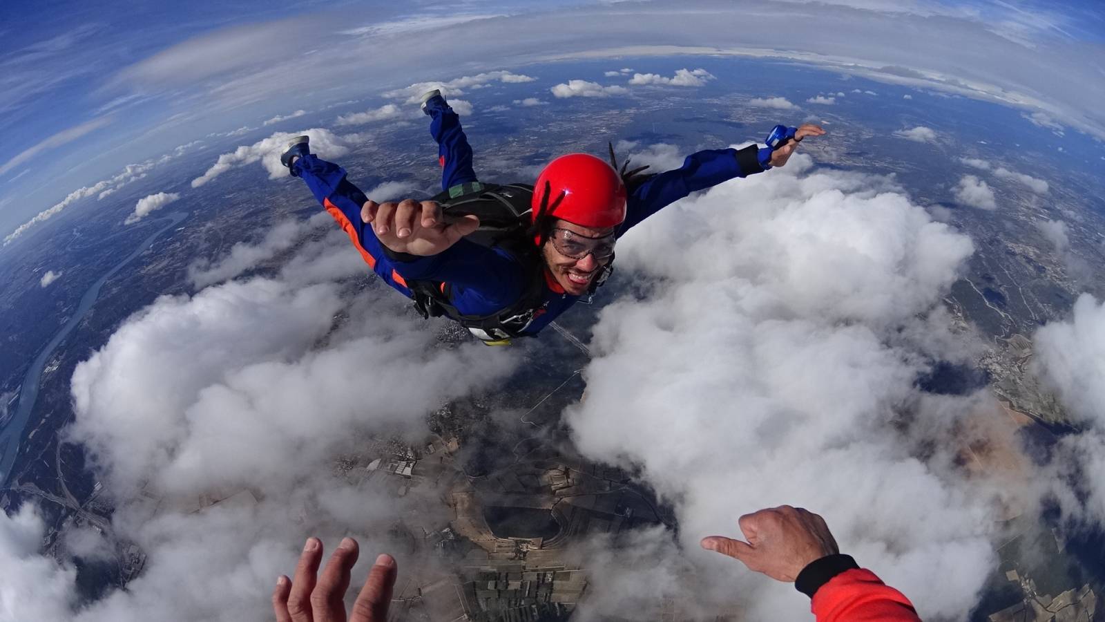 Parachutisme saut du brevet B