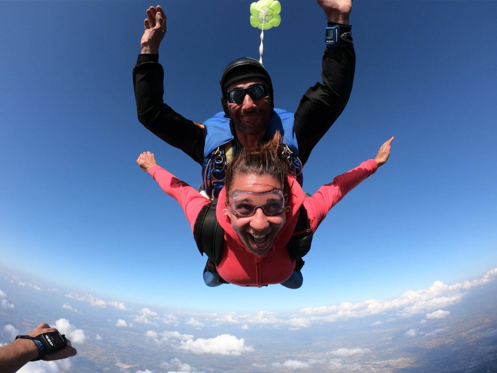 Saut en parachute biplace en PACA