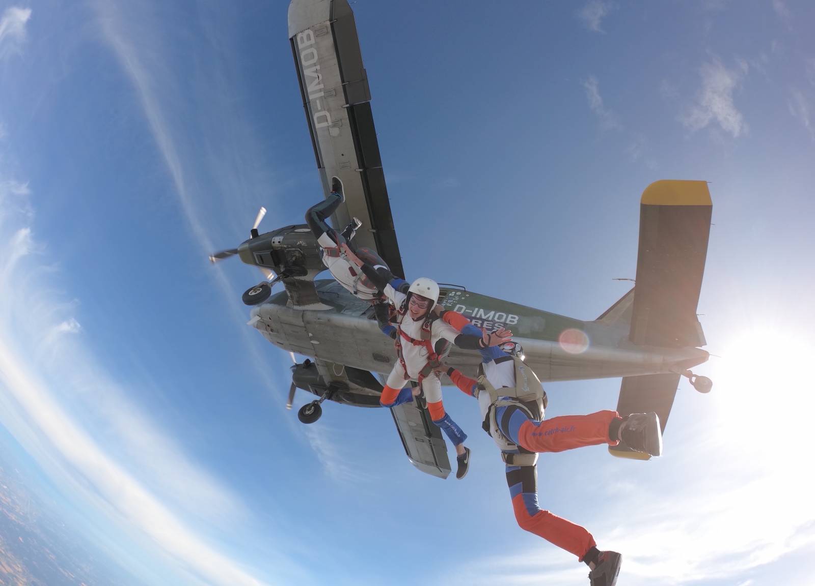 Saut d'initiation PAC à Nimes
