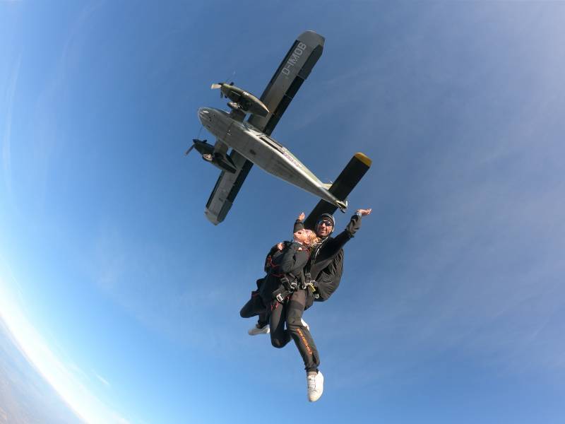 Sauter en parachute dans la région lyonnaise