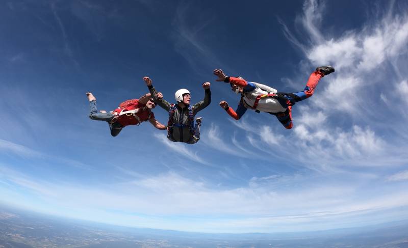 Stage de formation en parachutisme