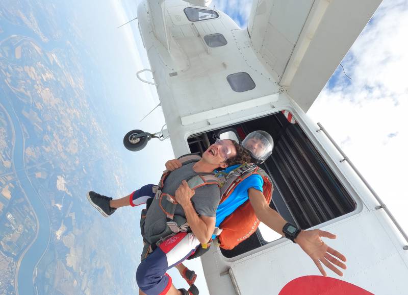 Baptême de parachutisme